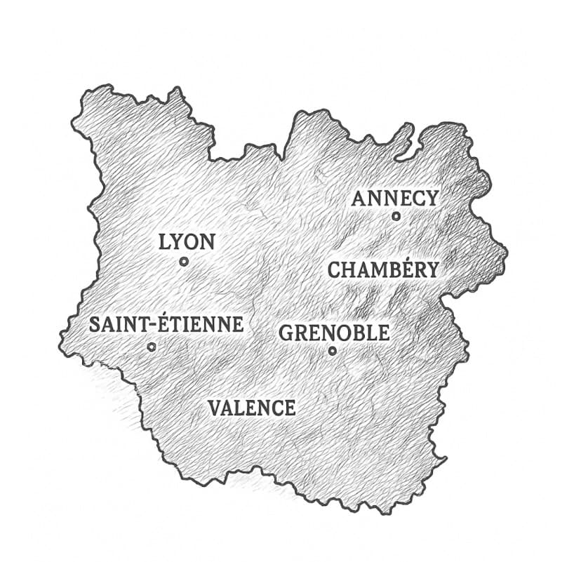 Image de la region Rhône alpes